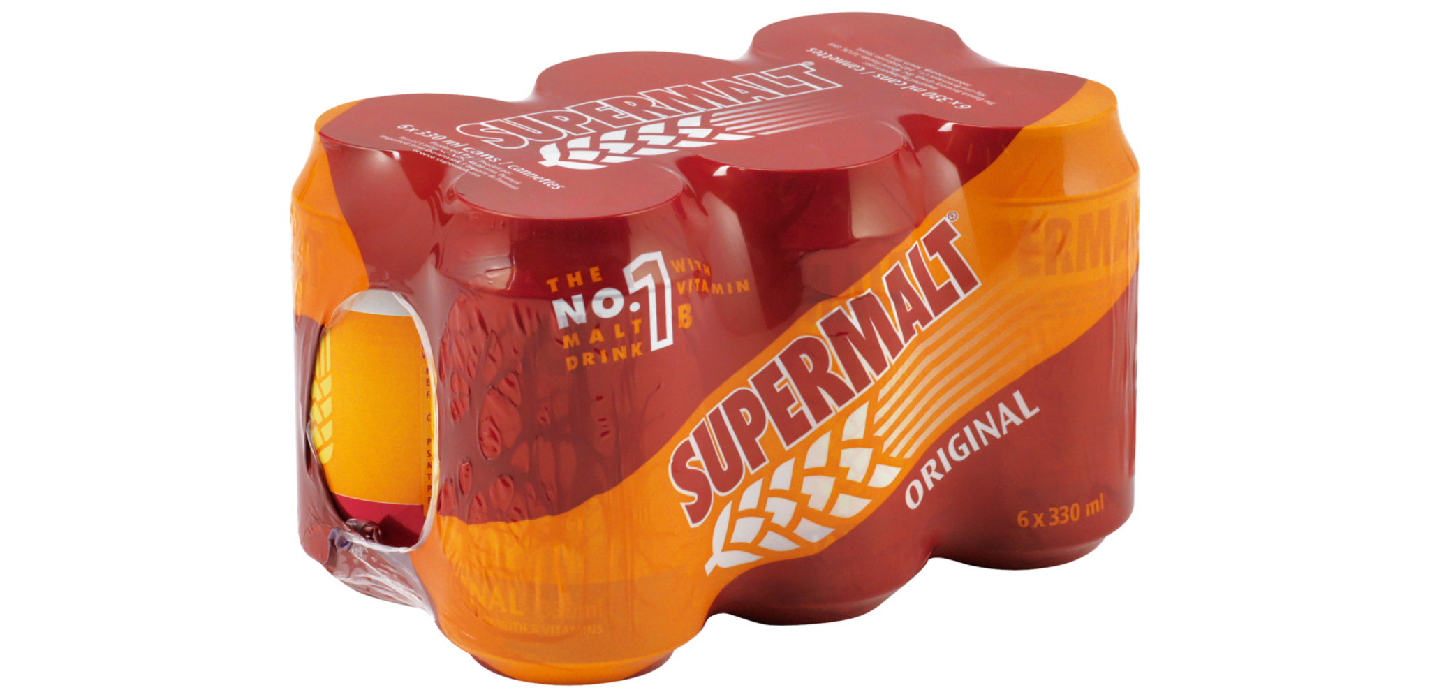 Supermalt Original Can 330ml - Solarben Foods