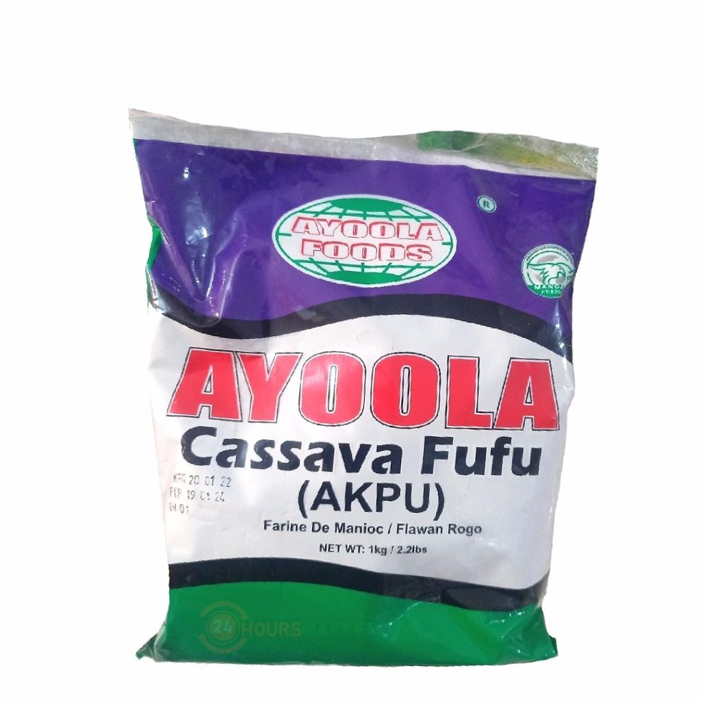 Ayoola Cassava fufu akpu 1.8kg