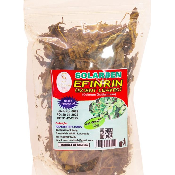 Dried scent leaf 30g