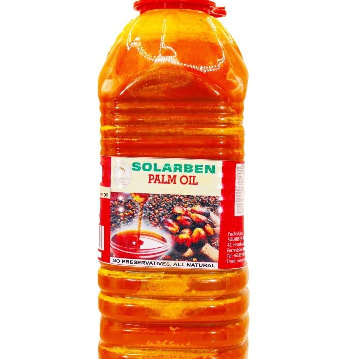 Solarben Nigerian palm oil 2ltr